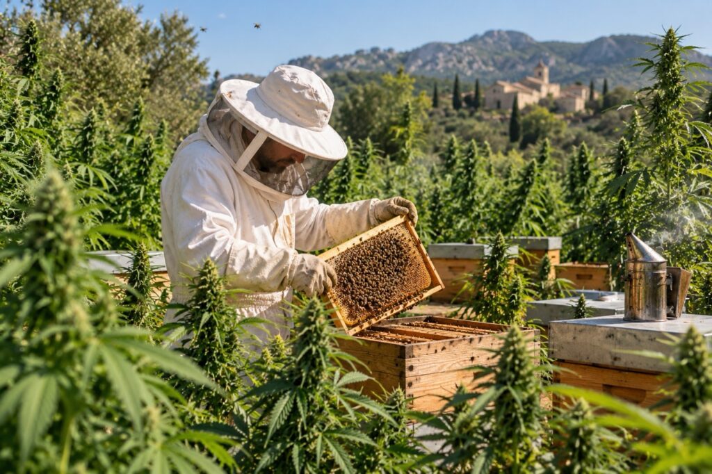 miel de cannabis bio