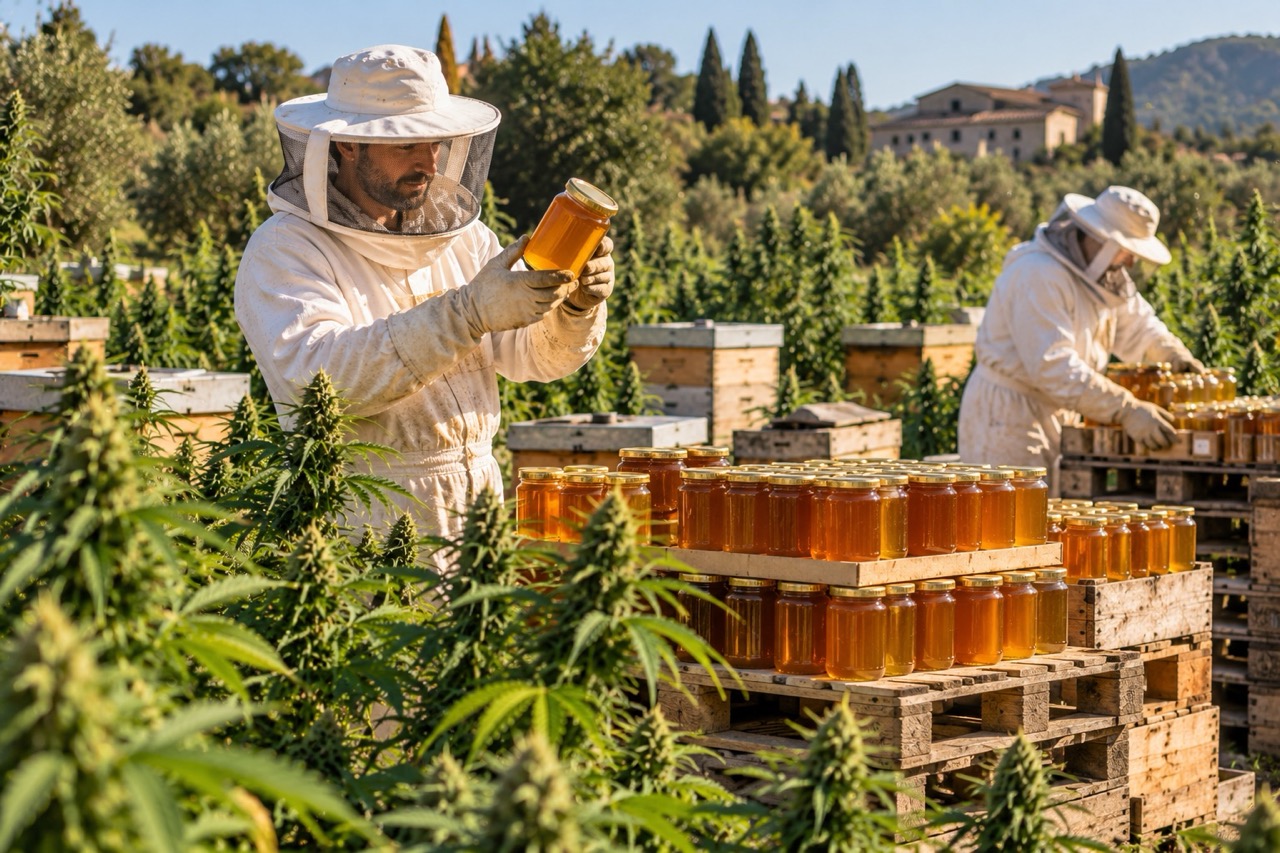 Miel de Cannabis : Découvrez le Cannahoney Innovant de Nicolas Trainerbees